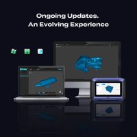 Dimensões de digitalização Creality Sermoon P1S