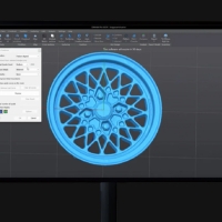 Precisão volumétrica do EinScan Trak para digitalização 3D