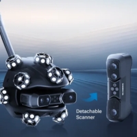 EinScan Trak utilizado como scanner 3D manual
