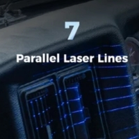 EinScan Trak com sete linhas laser paralelas para os detalhes