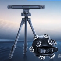 EinScan Trak no modo Tracking para digitalizar objetos grandes