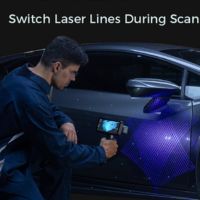 EinScan Rigil scanner laser azul