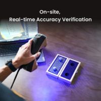 Ball Plate em fibra de carbono certificada CMM Revopoint MetroY Ultra CMM Edition