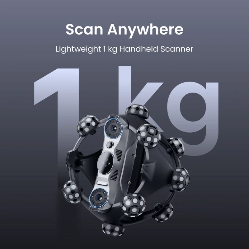 Scanner 3D leve Revopoint Trackit SR