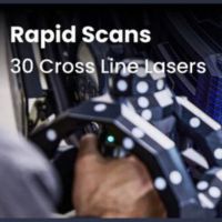 Linhas cruzadas azuis