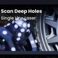 Linha laser única Revopoint Trackit