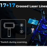 EinScan Rigil Lite linhas laser cruzadas HD