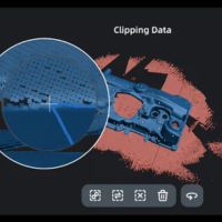 EinScan Rigil Lite precisão e resolução de dados