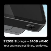 EinScan Rigil Lite armazenamento interno