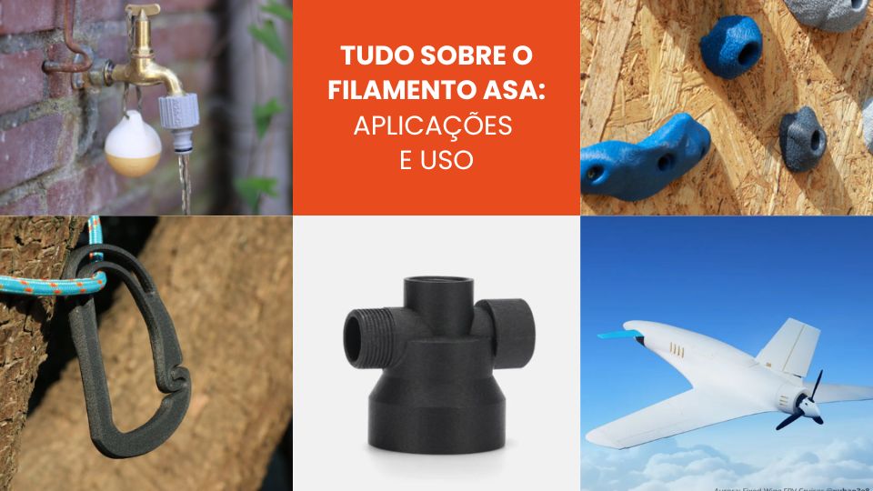 Tudo sobre o filamento ASA aplicações e uso