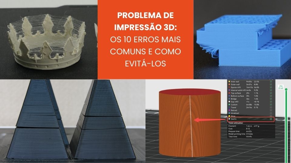 Problema de Impressão 3D_ Os 10 Erros Mais Comuns e Como Evitá-los