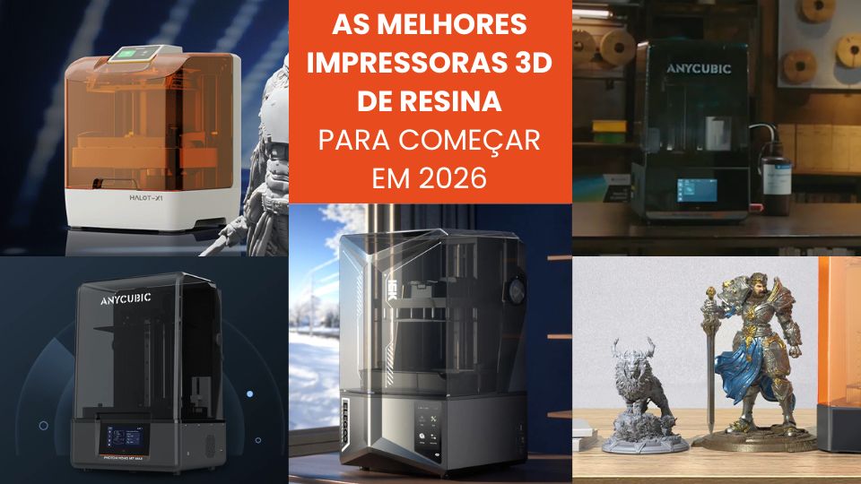 As melhores impressoras 3D de resina para começar em 2026
